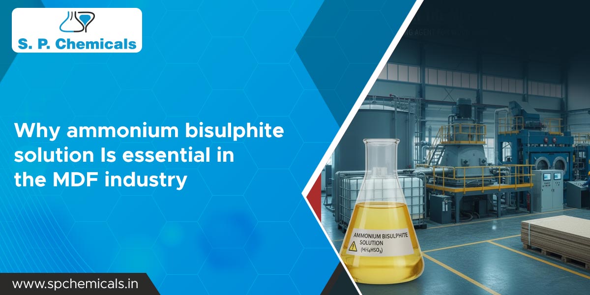 Why Ammonium Bisulphite Solution Is Essential in the MDF Industry